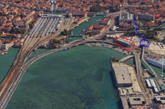 Платные и бесплатные парковки в венеции